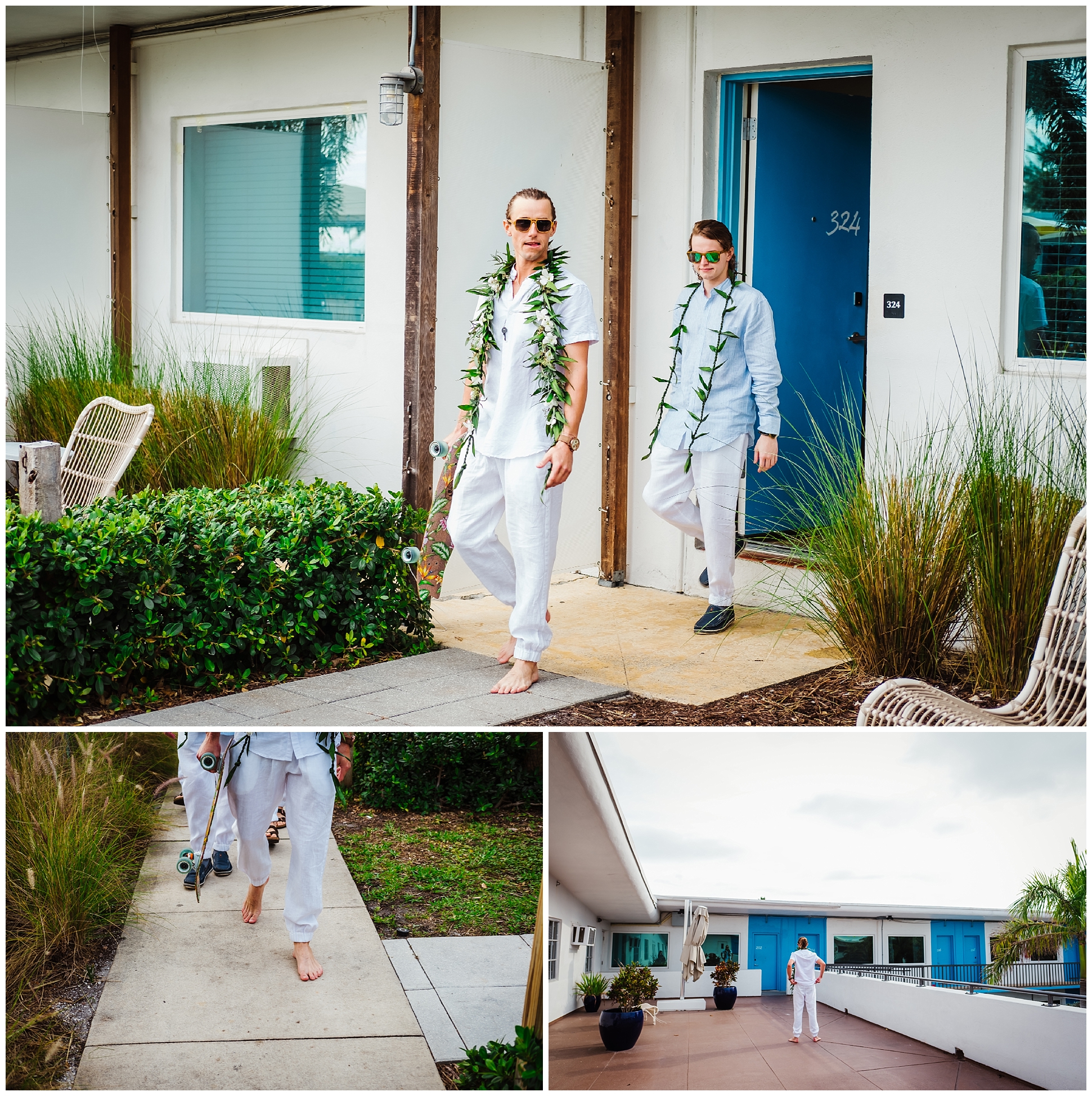 tampa-bay-wedding-photographer-barefoot-post-card-inn-tropical-hawaiin-lei-pink-pineapples-flower-crown_0134.jpg