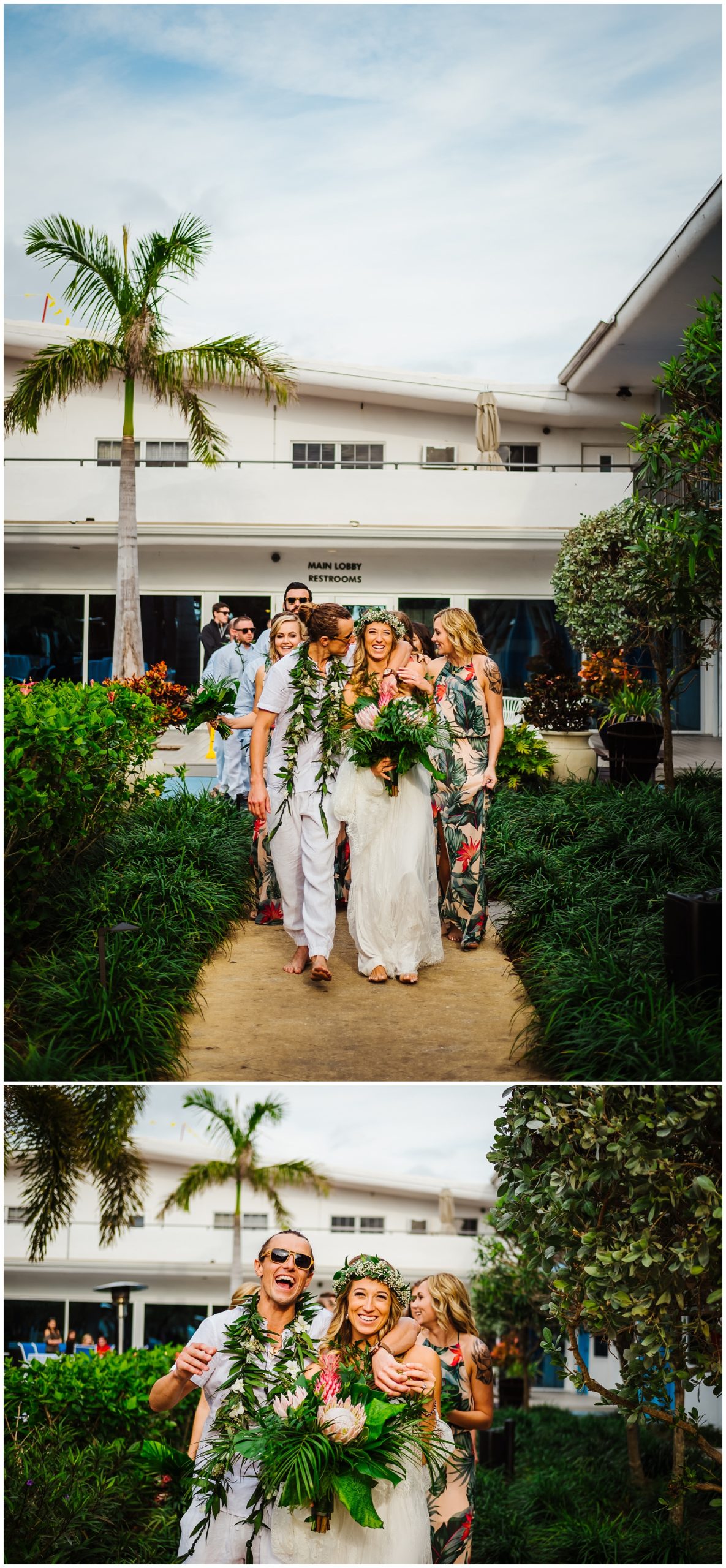 tampa-bay-wedding-photographer-barefoot-post-card-inn-tropical-hawaiin-lei-pink-pineapples-flower-crown_0148.jpg